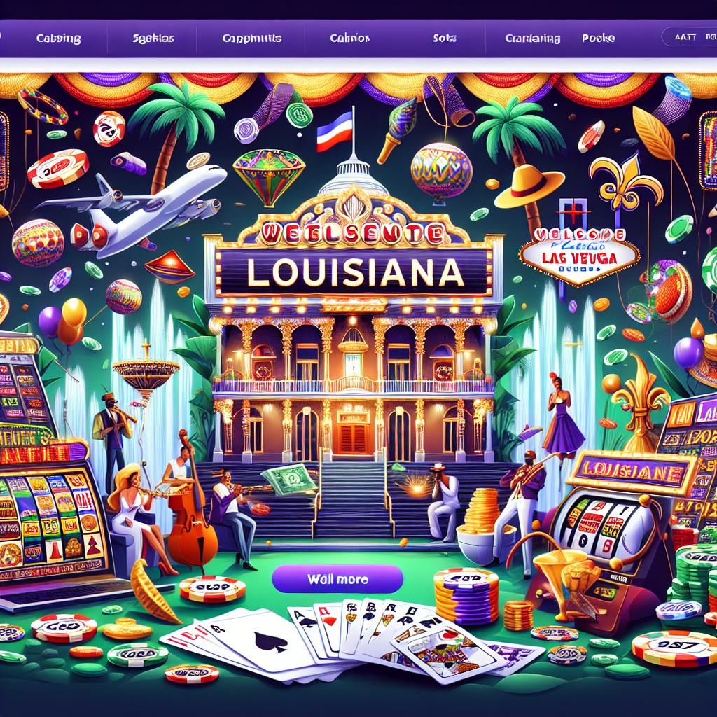 Louisiana Online Casinos for Real Money at 24bet