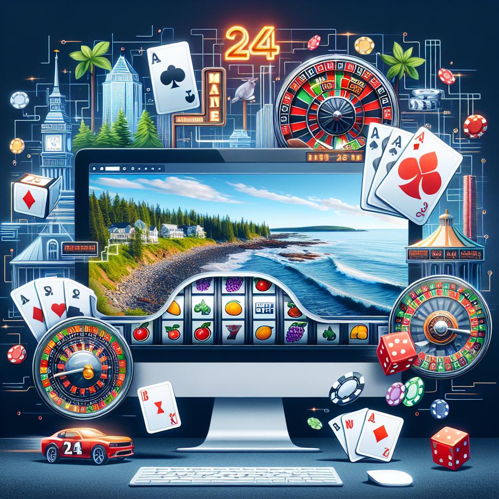 Maine Online Casinos for Real Money at 24bet